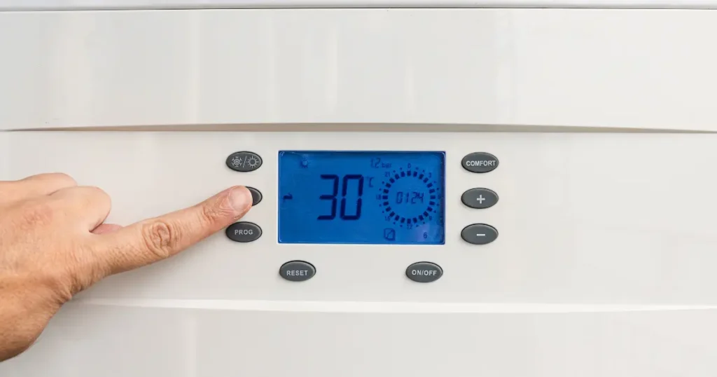 Termostato digital de caldera