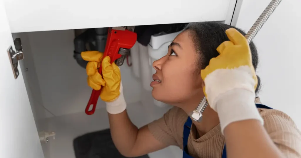 Reparación de caldera en vivienda